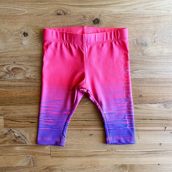 Nike 3M Infant Girls’ Pink & Purple Leggings - Picture 1 of 4